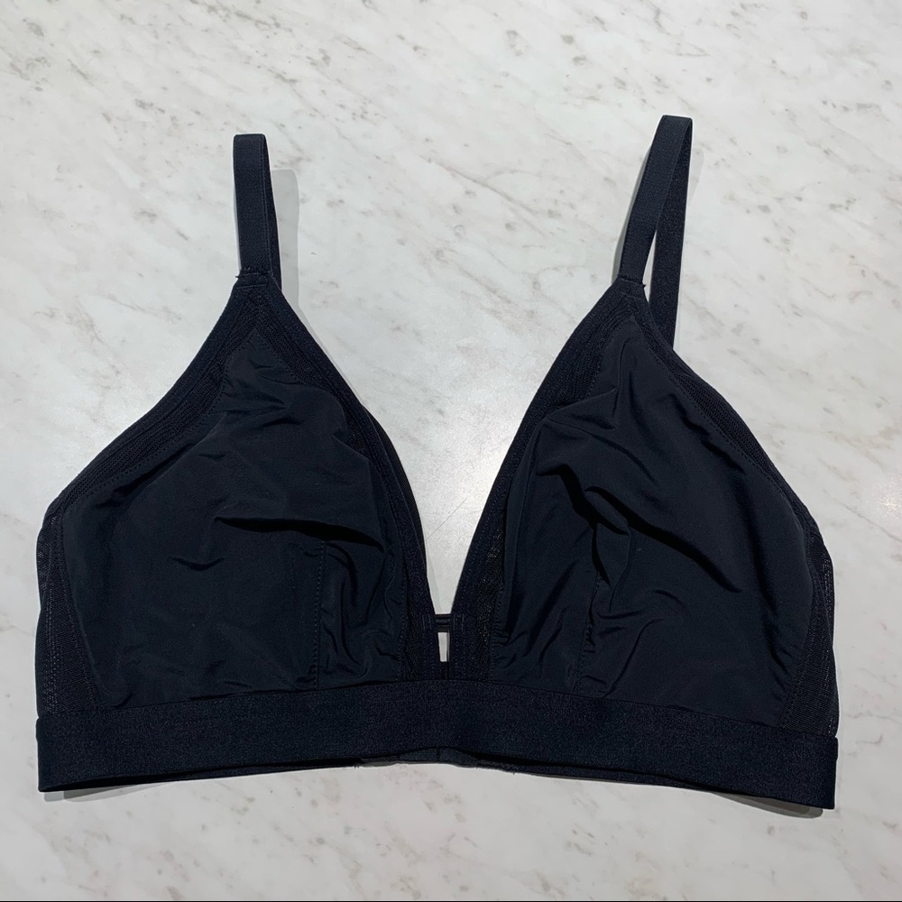 Lively Mesh Trim Bralette